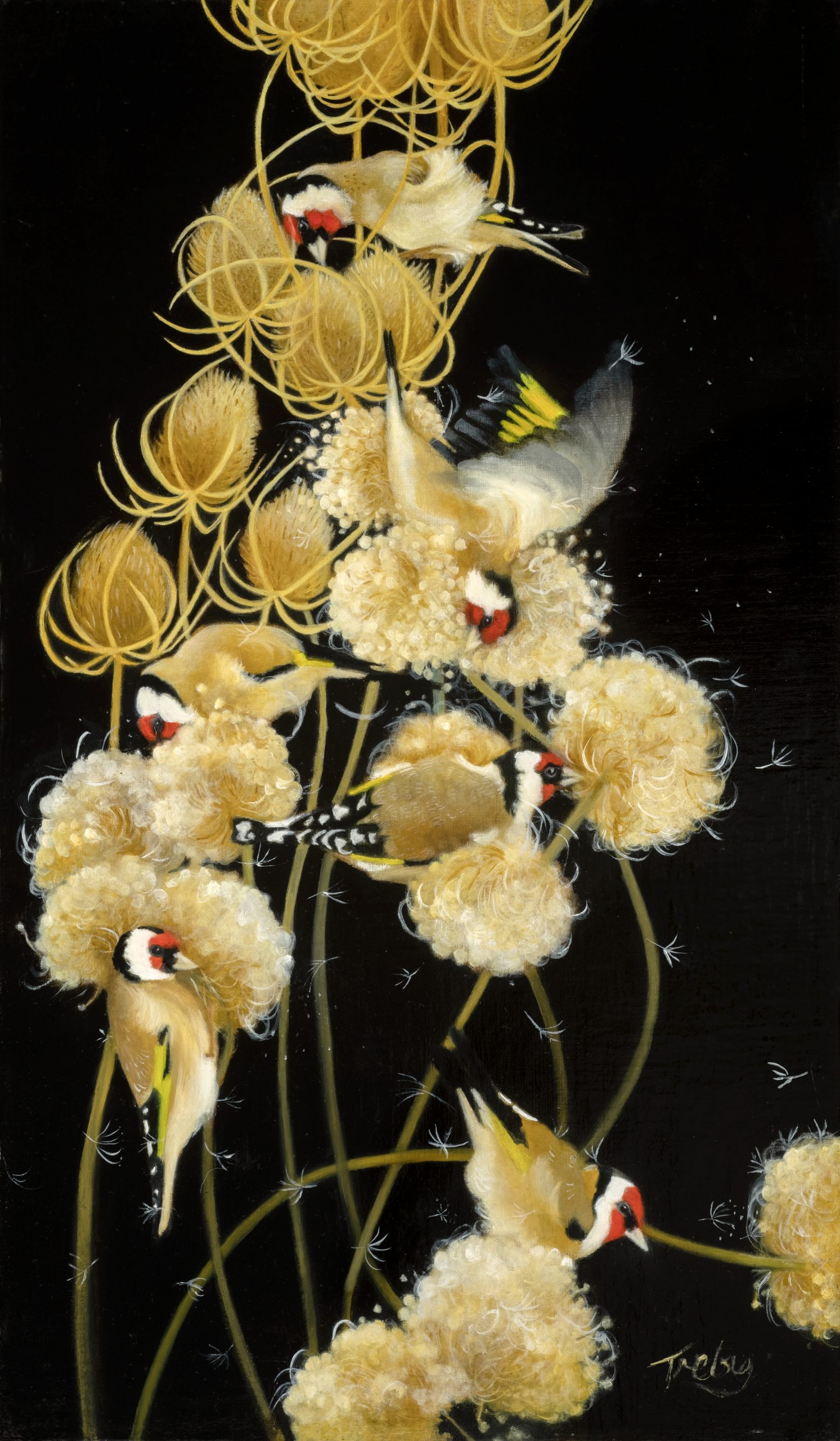 A Charm of Goldfinches